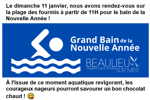 Bain de la nouvelle Année