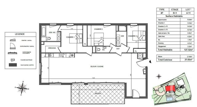 Appartement F4 à vendre - 4 pièces - 127.52 m2 - BEAUSOLEIL - 06 - PROVENCE-ALPES-COTE-D-AZUR - Century 21 Lafage Transactions Appartement F4 à vendre - 4 pièces - 127.52 m2 - BEAUSOLEIL - 06 - PROVENCE-ALPES-COTE-D-AZUR - Century 21 Lafage Transactions