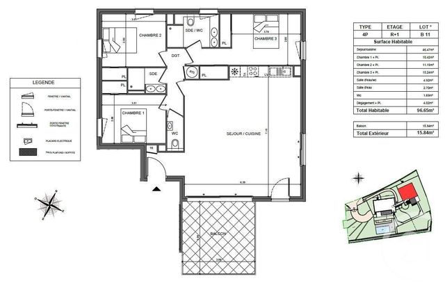 Appartement F4 à vendre - 4 pièces - 96.65 m2 - BEAUSOLEIL - 06 - PROVENCE-ALPES-COTE-D-AZUR - Century 21 Lafage Transactions Appartement F4 à vendre - 4 pièces - 96.65 m2 - BEAUSOLEIL - 06 - PROVENCE-ALPES-COTE-D-AZUR - Century 21 Lafage Transactions