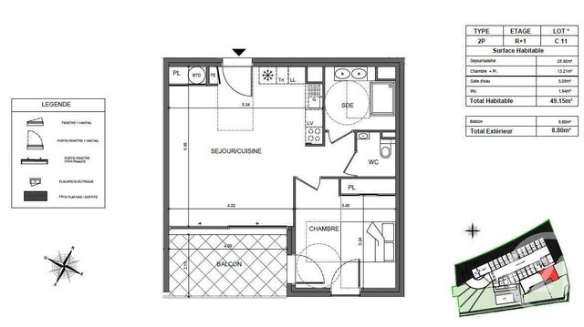 Appartement F2 à vendre - 2 pièces - 49.15 m2 - BEAUSOLEIL - 06 - PROVENCE-ALPES-COTE-D-AZUR - Century 21 Lafage Transactions Appartement F2 à vendre - 2 pièces - 49.15 m2 - BEAUSOLEIL - 06 - PROVENCE-ALPES-COTE-D-AZUR - Century 21 Lafage Transactions
