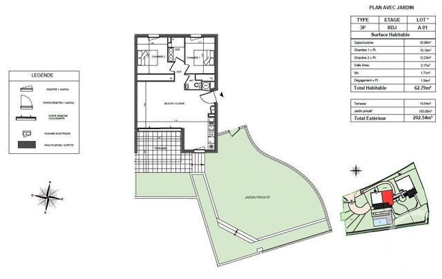 Appartement F3 à vendre - 3 pièces - 62.79 m2 - BEAUSOLEIL - 06 - PROVENCE-ALPES-COTE-D-AZUR - Century 21 Lafage Transactions Appartement F3 à vendre - 3 pièces - 62.79 m2 - BEAUSOLEIL - 06 - PROVENCE-ALPES-COTE-D-AZUR - Century 21 Lafage Transactions