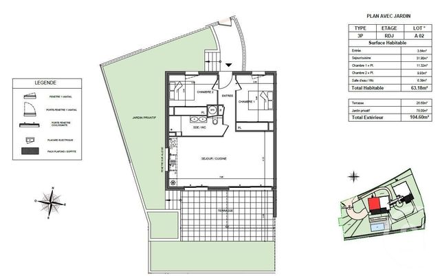 Appartement F3 à vendre - 3 pièces - 63.25 m2 - BEAUSOLEIL - 06 - PROVENCE-ALPES-COTE-D-AZUR - Century 21 Lafage Transactions Appartement F3 à vendre - 3 pièces - 63.25 m2 - BEAUSOLEIL - 06 - PROVENCE-ALPES-COTE-D-AZUR - Century 21 Lafage Transactions