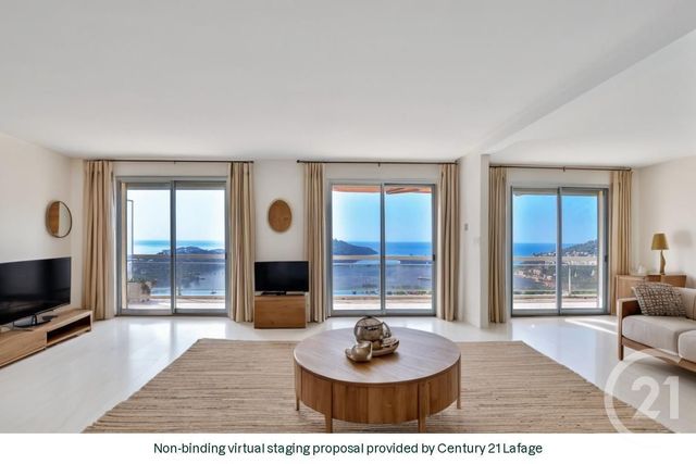 Appartement F4 à vendre - 4 pièces - 166.0 m2 - VILLEFRANCHE SUR MER - 06 - PROVENCE-ALPES-COTE-D-AZUR - Century 21 Lafage Transactions