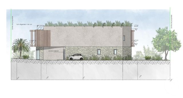 terrain à vendre - 1086.0 m2 - NICE - 06 - PROVENCE-ALPES-COTE-D-AZUR - Century 21 Lafage Transactions