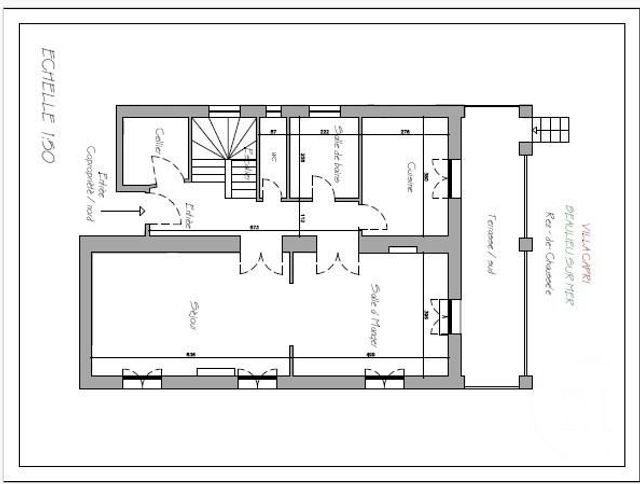maison à vendre - 6 pièces - 169.1 m2 - BEAULIEU SUR MER - 06 - PROVENCE-ALPES-COTE-D-AZUR - Century 21 Lafage Transactions