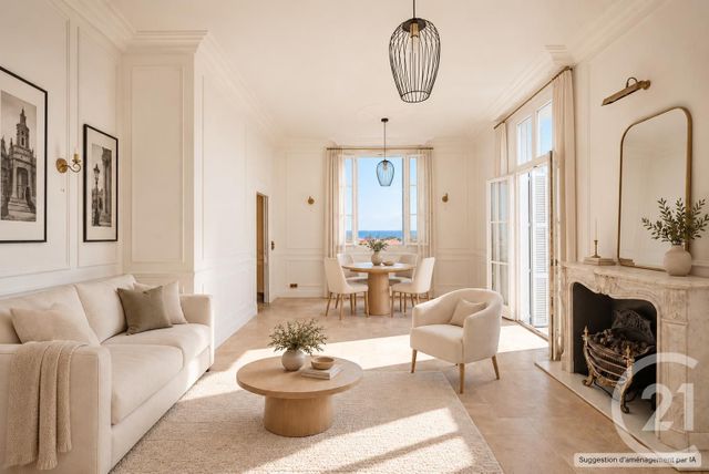 Appartement F4 à vendre - 4 pièces - 105.64 m2 - BEAULIEU SUR MER - 06 - PROVENCE-ALPES-COTE-D-AZUR - Century 21 Lafage Transactions