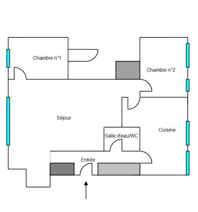 Appartement F3 à vendre - 3 pièces - 127.05 m2 - NICE - 06 - PROVENCE-ALPES-COTE-D-AZUR - Century 21 Lafage Transactions